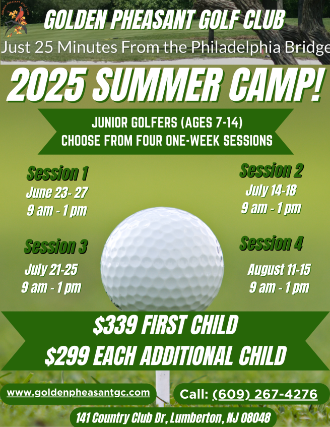 2025 Golf Camp