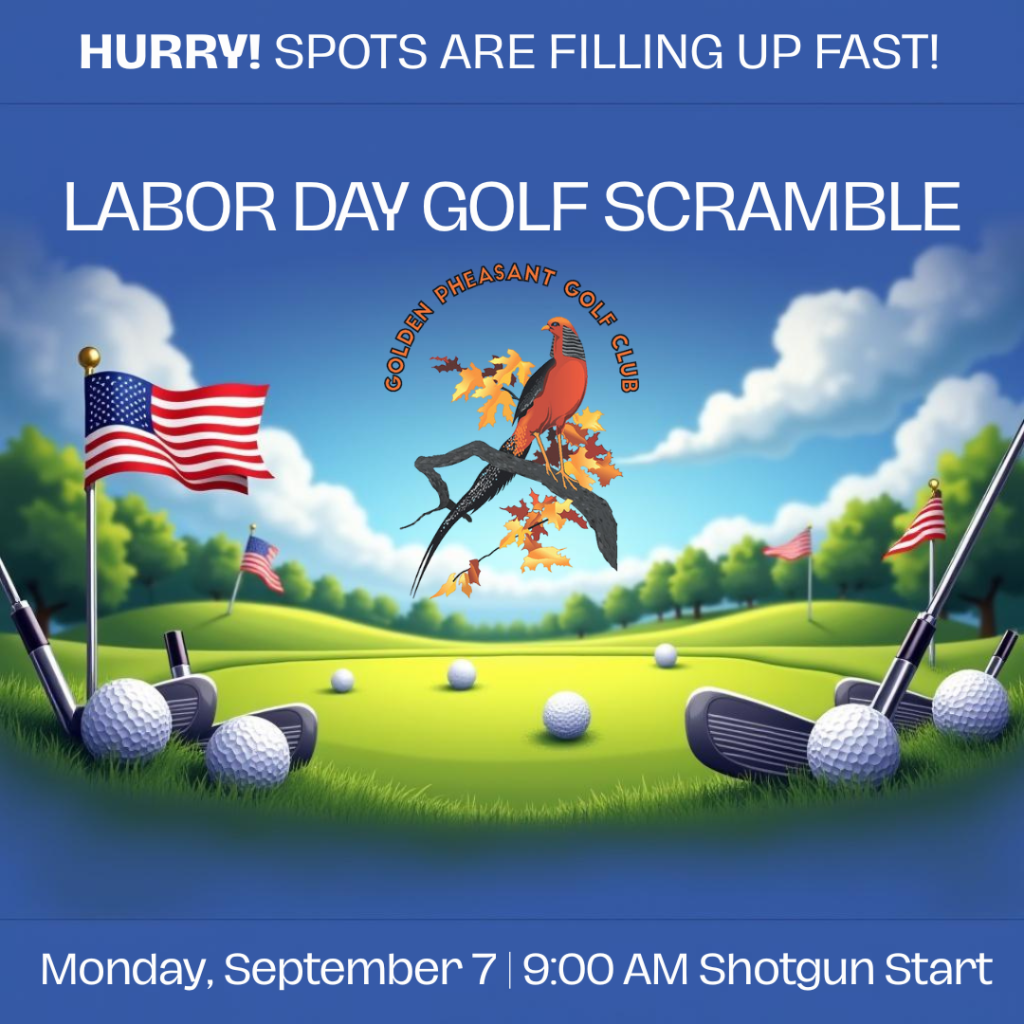 2026 Labor Day Scramble Flyer